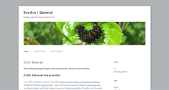 Desktop Screenshot of evo-eco.org