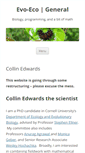 Mobile Screenshot of evo-eco.org